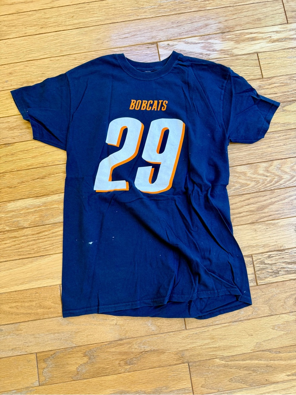 Gildan Navy Bobcats '29' Short-Sleeve Tee